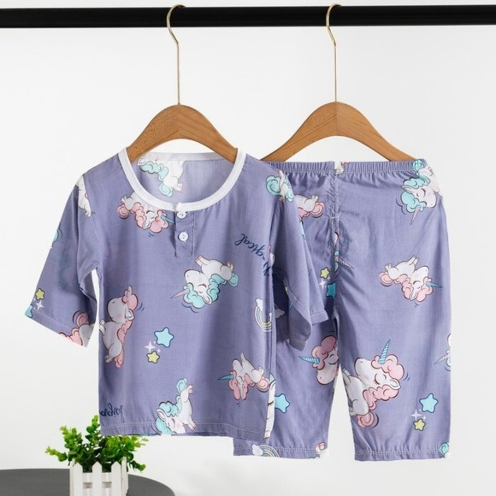 New Toddler Girl Unicorn PJ Set​
